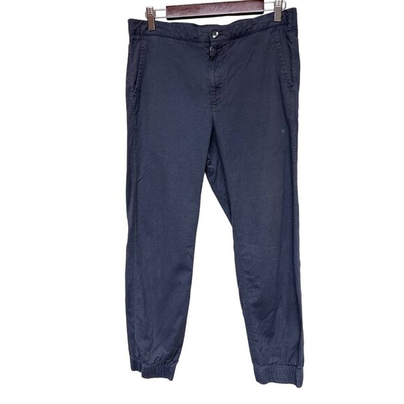 Mack Weldon Blue Jogger Pull On Men's Pants Size Medium - Picture 1 of 11